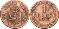 Hessen-Kassel, Kurfürstentum 1 Heller Friedrich-Wilhelm I. (1847-1866) - Kursmünze (1849-1866) -