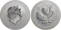 Australien 8 Dollars Elizabeth II - Lunar Series III - Year of the Rooster - 5 Ounces -