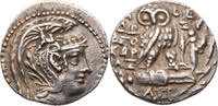 Attika Tetradrachme (Neuer Stil) Athen, Kopf der Athena / Eule auf Amphora -