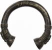 Afrika Manilla mit Wachsfadendekor -