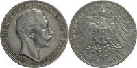 Kaiserreich, Preussen 3 Mark Wilhelm II. (1888-1918) - Kursmünze (1908-1912) -