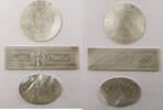 Macau, China Spielmarke 3 Perlmutttokens -