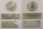 Macau, China Spielmarke 3 Perlmutttokens -
