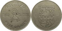 Leverkusen Medaille 40 Jahre Goetze AG - Werk Opladen / Wappen Leverkusen -