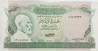 Libyen 10 Dinars Standardbanknote -
