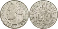 Drittes Reich 2 Reichsmark 450th Anniversary of Martin Luther -