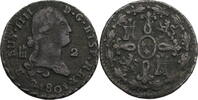 Spanien, Königreich 2 Maravedis Karl IV. (1788-1808) - Kursmünze (1788-1808) -
