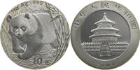 China, Volksrepublik 10 Yuan 1 Oz Silber Panda -
