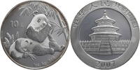 China, Volksrepublik 10 Yuan 1 Oz Silber Panda -
