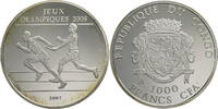 Kongo 1000 Francs CFA Auf die Olympischen Spiele 2008 in Peking - Laufen -