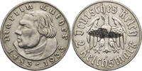Drittes Reich 2 Reichsmark 450th Anniversary of Martin Luther -