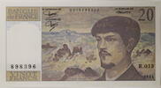 Frankreich 20 Francs Debussy -