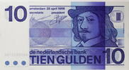 Niederlande 10 Gulden Serienschein - Frans Hals -