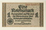 Deutschland, Drittes Reich 1 Reichsmark Reichskreditkassenschein -