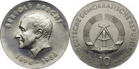 DDR 10 Mark Zum 75. Geburtstag von Bertolt Brecht -