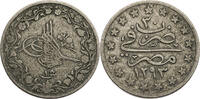 Ägypten 1 Qirsh Abdul Hamid II. (1876-1909) -
