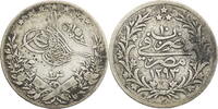 Ägypten 2 Qirsh Abdul Hamid II. (1876-1909) -