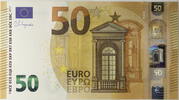 Frankreich, 5. Republik 50 Euro Banknote - Us. Lagarde - Serie UD -