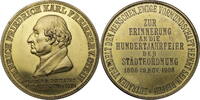 Westfalen Medaille Auf 100 Jahre Städteordnung - Freiherr vom Stein -