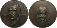 Jugoslawien Medaille Auf 700 Jahre Dante Aligheri (1265-1321) von Slavka Petrovic-Sredenovic -