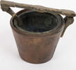 Waage Eine Waage mit Becher -