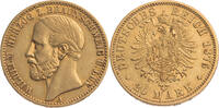 Kaiserreich, Braunschweig 20 Mark Wilhelm (1830-1884) - Kursmünze -