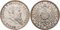 Kaiserreich, Sachsen-Meiningen 2 Mark Georg II. (1866-1914) - Zum 75. Geburtstag des Herzogs -