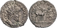 Gallisches Sonderreich Antoninian Postumus, Köln, Büste / DIANAE REDVCI, Diana mit Bogen und Hirsch, RR! -