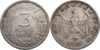 Weimarer Republik 3 Reichsmark Kursmünze (1933-1933) -
