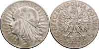 Polen 5 Zlotych Polonia - Kursmünze (1932-1934) -