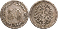 Kaiserreich 50 Pfennig Kursmünze (1875-1877) -