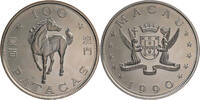 Macau, China 100 Patacas Pferd / Wappen -