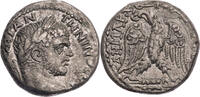 Zypern Tetradrachme Koinon, Caracalla, Kopf / Adler mit Kranz im Schnabel -
