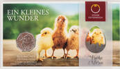 Österreich 5 Euro Ein kleines Wunder - Osterküken -
