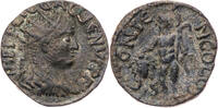 Lykaonien AEs Iconium/Eikonion, Gallienus, Büste / Perseus mit Harpa und Gorgonenhaupt -