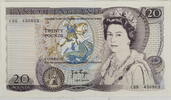 Großbritannien 20 Pounds Elizabeth II. (1952-2022) - Shakespeare - J. B. Page -