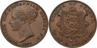 Jersey 1/13 Shilling Victoria (1837-1901) - Kursmünze (1841-1865) -