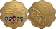 China, Volksrepublik Medaille Passionate and Harmonious Beijing Commemorative Medaillon - Mascots -