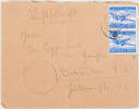 Drittes Reich Brief Luftfeldpost - Flugzeug -