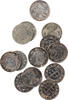Niederländisch Indien 13 x 1/4 Gulden Kursmünze (1845-1901) -