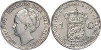 Niederlande 1 Gulden Wilhelmina (1890-1948) - Kursmünze (1922-1945) -