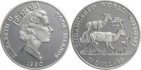 Cook Inseln 50 Dollars Dama Gazelle - Endangered World Wildlife -