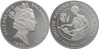 Salomonen 5 Dollars United Nations Decade for Women -