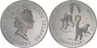 Cook Inseln 50 Dollars Ring-tailed Lemurs - endangered wildlife -