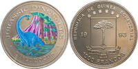 Äquatorialguinea 1000 Francos Jurassic Dinosaurs -