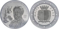 Malta 10 Euro 200. Geburtstag Louis Pasteur -