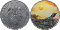 Niue 2 Dollars Mysterious Rhodium Desert Life - Desert Monitor -