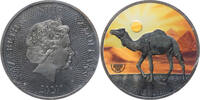 Niue 2 Dollars Mysterious Rhodium Desert Life - Camel -