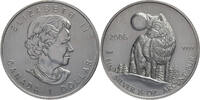 Kanada 1 Dollar Elizabeth II - wolf -
