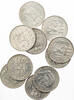 Niederlande 10 x 1 Gulden Juliana (1948-1980) - kompletter Satz KM 184 -